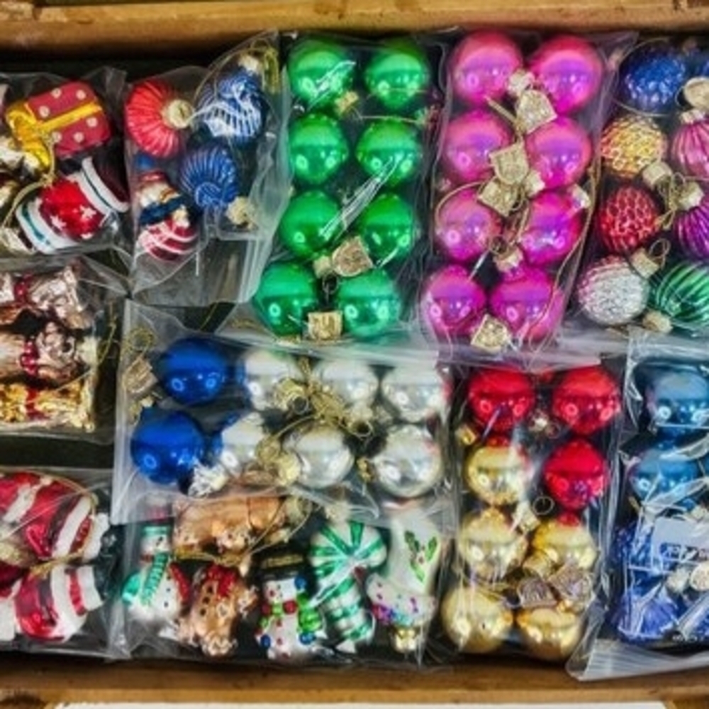 2006 Thomas Pacconi Blown Glass Ornament 100 Piece Set - Picture 9 of 9
